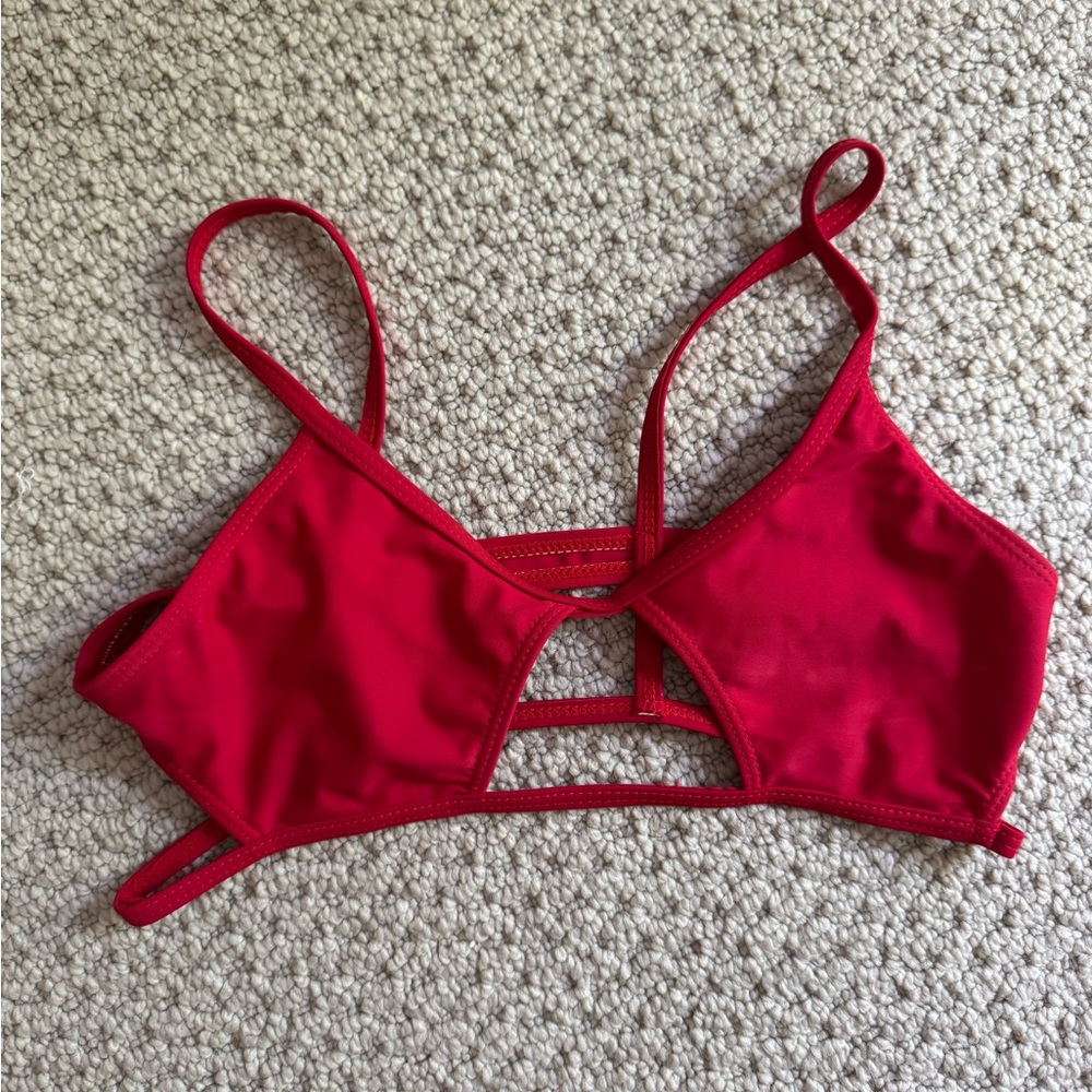 Red Bikini Top